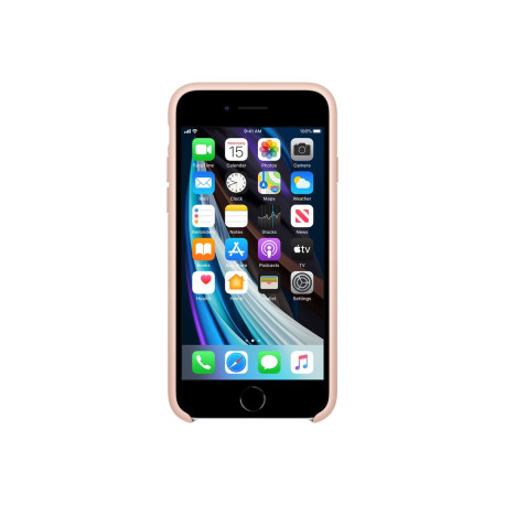Apple - Cover per cellulare - silicone - sabbia rosa - per iPhone 7, 8, SE (2ª gen)