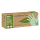 Guanti in nitrile bio - tg M - verde pastello - Reflexx - conf. 100 pezzi