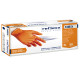 Guanti in nitrile N85 - ultra resistenti - tg XL - arancione - Reflexx - conf. 50 pezzi