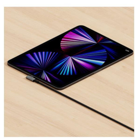 Cygnett Cavo Corazzato ad angolo retto da Usb-C a Usb-C 3.1 1m nero