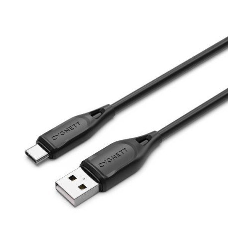 Cygnett Cavo da USB-C a USB-A (2.0) da 1 m - Nero