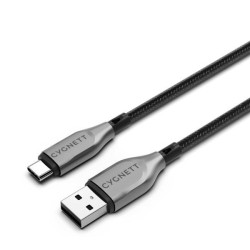Cygnett Cavo da USB-C a USB-A 1M - Nero