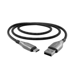 Cygnett Cavo da USB-C a USB-A 2M - Nero