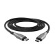 Cygnett Cavo da USB-C a USB-C 3 M - Nero