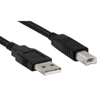 Hamlet XCU2AB50USB-A 2.0 to USB-B 2.0 MM da 5 MT Cavo USB 2.0 da Tipo A a Tipo B Maschio-Maschio 5 Metri per Periferiche e Stam