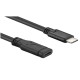 Hamlet XCUC-UC-MF10 Prolunga USB-C maschiofemmina 3.2 Gen1. 5Gbps 100cm