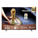 Hisense 100U8Q, 2,54 m (100"), 3840 x 2160 Pixel, ULED, Smart TV, Wi-Fi, Nero, Grigio