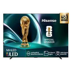 Hisense 85U7Q, 2,16 m (85"), 3840 x 2160 Pixel, ULED, Smart TV, Wi-Fi, Nero
