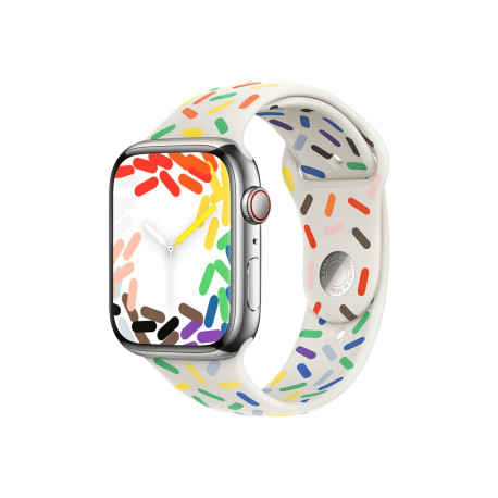 Apple - Pride Edition - cinturino per orologio per smartwatch - 45 mm - M/L (portabile al polso 160 - 210 mm)