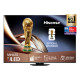 Hisense Smart TV ULED MiniLED 65" 4K 65U8Q, 165,1 cm (65"), 3840 x 2160 Pixel, ULED, Smart TV, Wi-Fi, Nero, Grigio