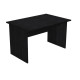 Scrivania Easy - lineare - 120 x 80 x 72 cm - nero venato