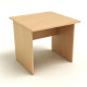 Scrivania Easy - lineare - 80 x 80 x 72 cm - faggio