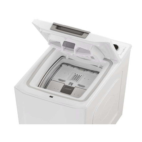 Hoover THOS486TM4-S lavatrice Caricamento dall'alto 8 kg, bianco