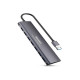 HUB 7 PORTE USB-A 3.0 IN ALLUMINIO AUTOALIMENTATO