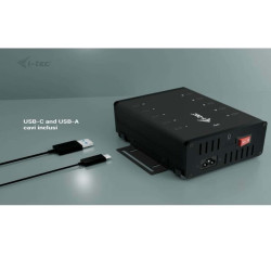 HUB USB C  USB A a 10 porte USB C + Ricarica 15W per porta - Alimentato