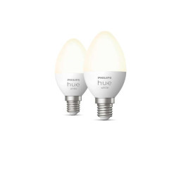 HUE WHITE 2 X LAMPADINE E14 5.5W