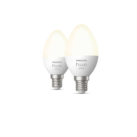 HUE WHITE 2 X LAMPADINE E14 5.5W