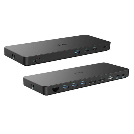 I-Tec Docking station USB-C Tre Monitor 4K (2xDP +1xHDMI) + 6 xUSB, con alimentatore