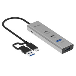 I-Tec HUB Universale MTL USB-CUSB-A (4 porte USB (2x USB-A e 2x USB-C) + PD 85W