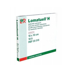 GARZA ANTIADER. ATTIVA GRAS cm 10x10 conf. 10 pz.