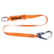 Assorbitore di energia - con gancio - 2 m - arancio - Deltaplus