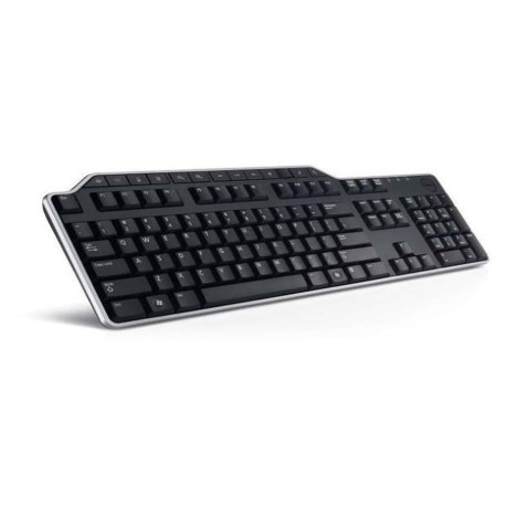 Keyboard US/Euro (QWERTY) Dell KB-522 Wired Business Multimedia USB Keyboard Black (Kit)