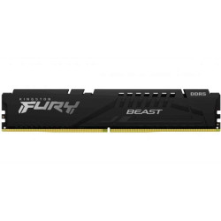 Kingston 128GB 5600MTs DDR5 CL40 DIMM (Kit of 2) FURY Beast Black