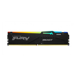 Kingston 128GB 5600MTs DDR5 CL40 DIMM (Kit of 2) FURY Beast RGB