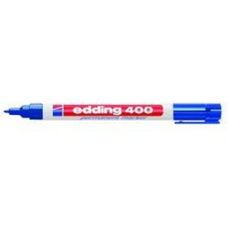 Edding 400 MARCATORE PERMANENTE PUNTA FINE TONDA BLU