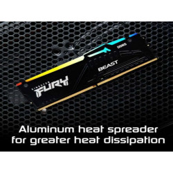 Kingston 32GB 5200MTs DDR5 CL40 DIMM FURY Beast RGB