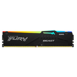 Kingston 64GB (2x32GB) DDR5 6000MTs CL30 FURY Beast Black RGB EXPO