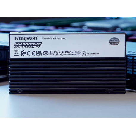 Kingston Enterprise DC3000ME U.2 PCIe 5.0 NVMe 3.84TB con crittografia