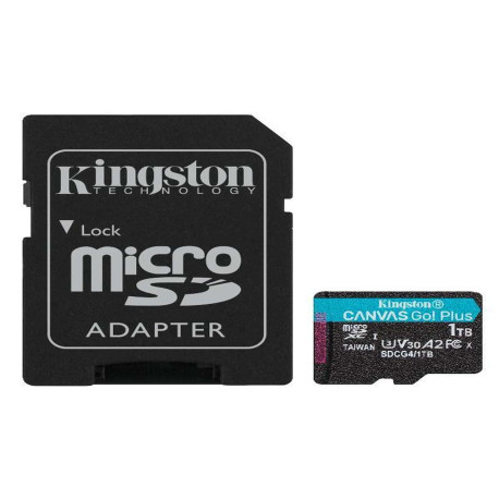 Kingston MicroSD Canvas Go! Plus 1TB con adattatore