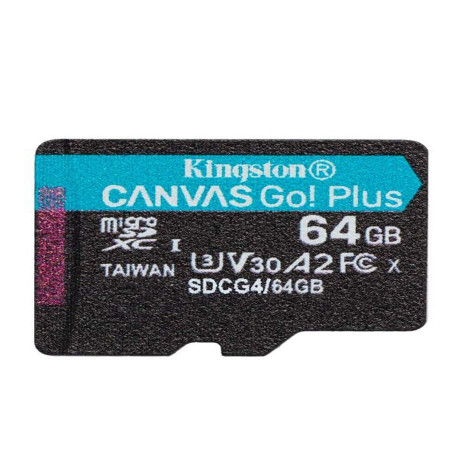 Kingston MicroSD Canvas Go! Plus 64GB