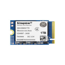 Kingston Technology 1000G NV3 M.2 2230 NVMe SSD, 1 TB, M.2, 6000 MB/s