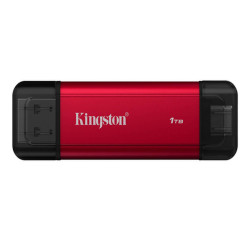 Kingston Technology 1TB Dual USB-A/C Portable SSD, Up to 1050MB/s USB 3.2 Gen 2, 1 TB, USB Type-A / USB Type-C, 3.2 Gen 2 (3.1 