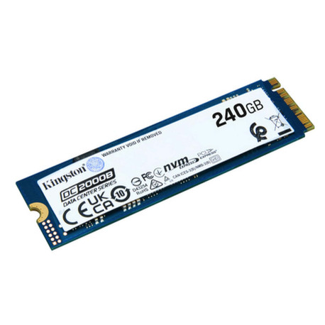 Kingston Technology 240G DC2000B PCIe 4.0 M.2 2280 Enterprise SSD (Senza dissipatore), 240 GB, M.2, 4500 MB/s
