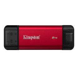 Kingston Technology 2TB Dual USB-A/C Portable SSD, Up to 1050MB/s USB 3.2 Gen 2, 2 TB, USB Type-A / USB Type-C, 3.2 Gen 2 (3.1 