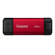 Kingston Technology 512GB Dual USB-A/C Portable SSD, Up to 1050MB/s USB 3.2 Gen 2, 512 GB, USB Type-A / USB Type-C, 3.2 Gen 2 (