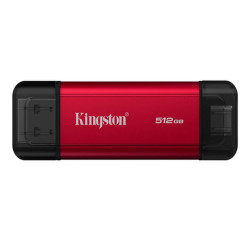 Kingston Technology 512GB Dual USB-A/C Portable SSD, Up to 1050MB/s USB 3.2 Gen 2, 512 GB, USB Type-A / USB Type-C, 3.2 Gen 2 (