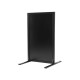 Lavagna da terra Stand Woody - 117 x 56 x 60 cm - nero - Securit