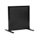 Lavagna da terra Stand Woody - 78 x 56 x 40 cm - nero - Securit