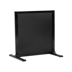 Lavagna da terra Stand Woody - 78 x 56 x 40 cm - nero - Securit