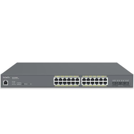Engenius ECS1528P - Cloud Managed Switch 24-port GbE PoE - 240W