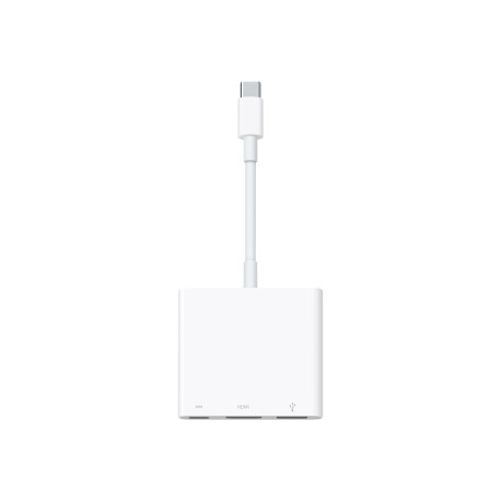 Apple Digital AV Multiport Adapter - Adattatore video - 24 pin USB-C maschio a USB, HDMI, USB-C (solo alimentazione) femmina - 