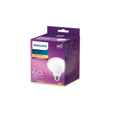 LED GLOBO VETRO 60W E27 2700K NO