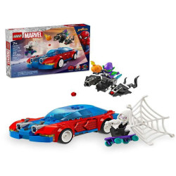 Lego Auto da corsa di Spider-Man e Venom Goblin