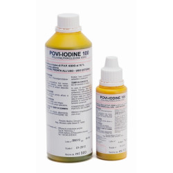 Iodopovidone Flacone ml 125 da utilizzare come antisettico, antibatterico, microbiocida