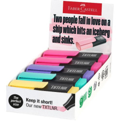 Faber Castell EVIDENZIATORI MINI TXTLNR PASTEL COLORI ASSORTITI