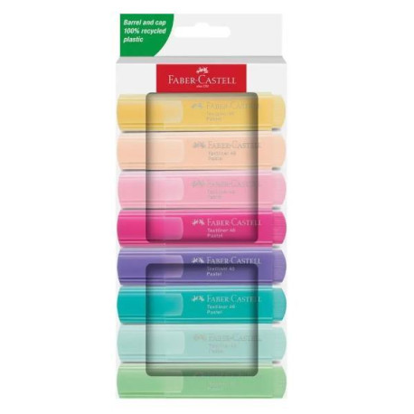 Faber Castell EVIDENZIATORI TEXTLINER 46 PASTEL